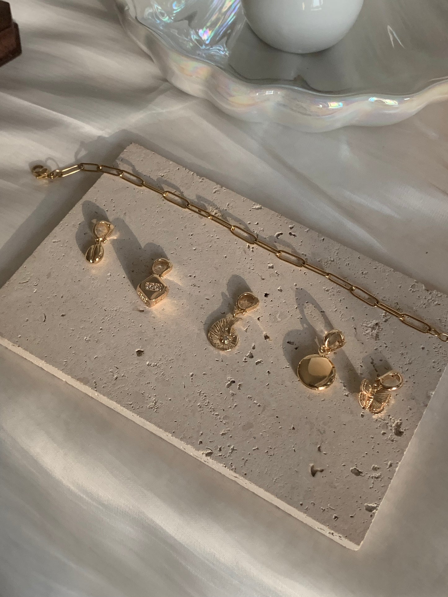 Bracelet personnalisé « Moi » avec breloques Alchemy (6 breloques)