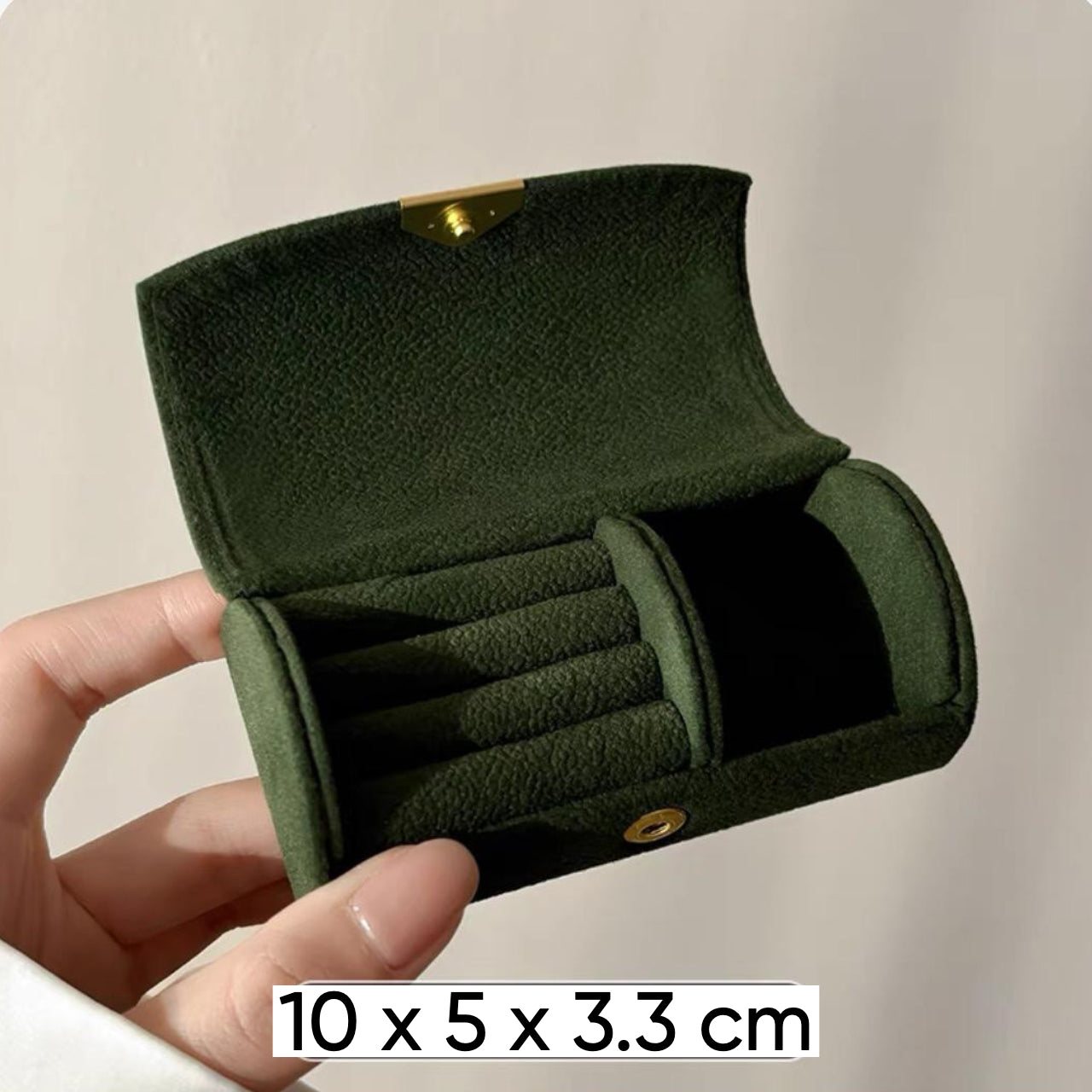 Flip-top Portable Jewelry Organizer