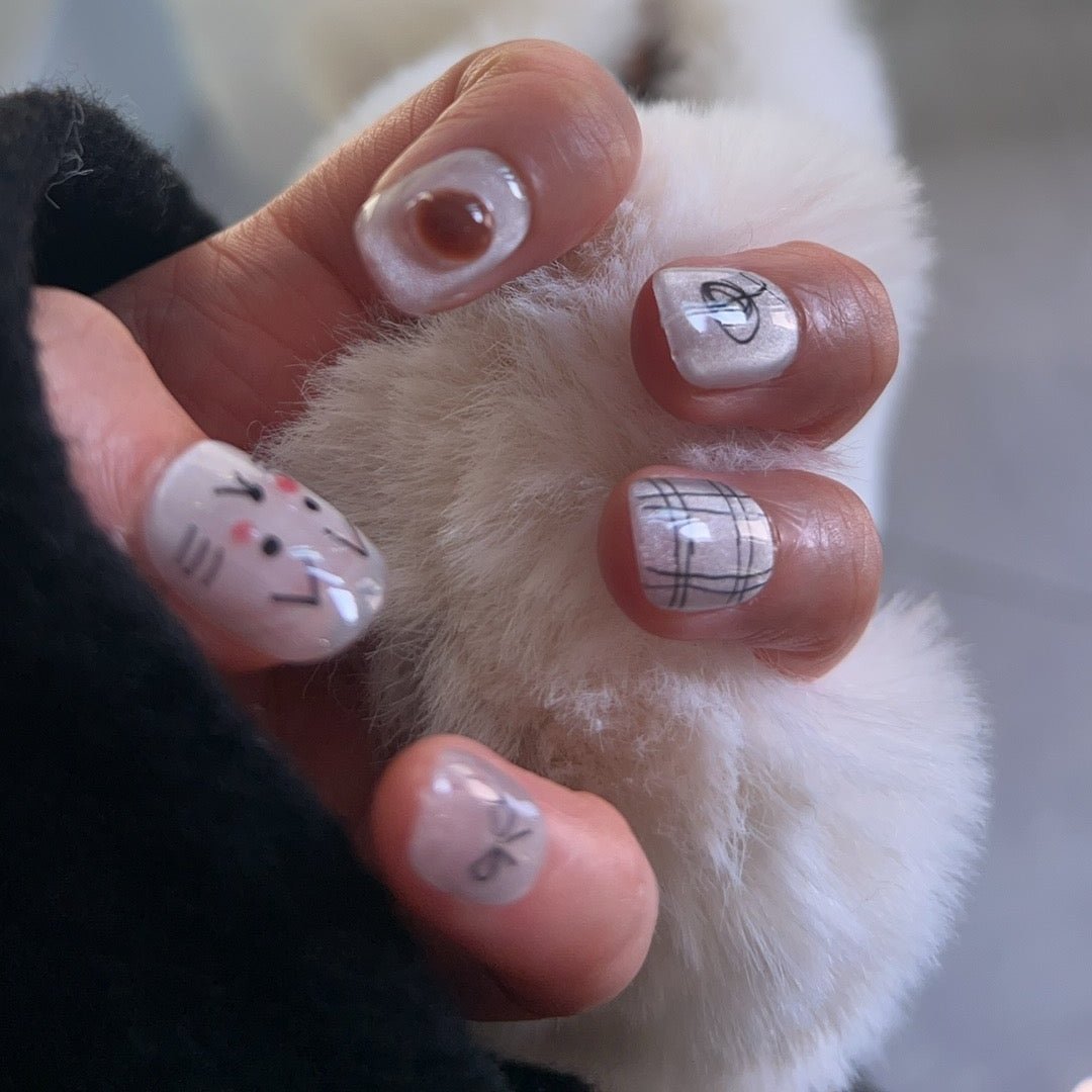Joy Power Doggie White Nails nail polish, designed for dogs, providing a stylish and safe finish.