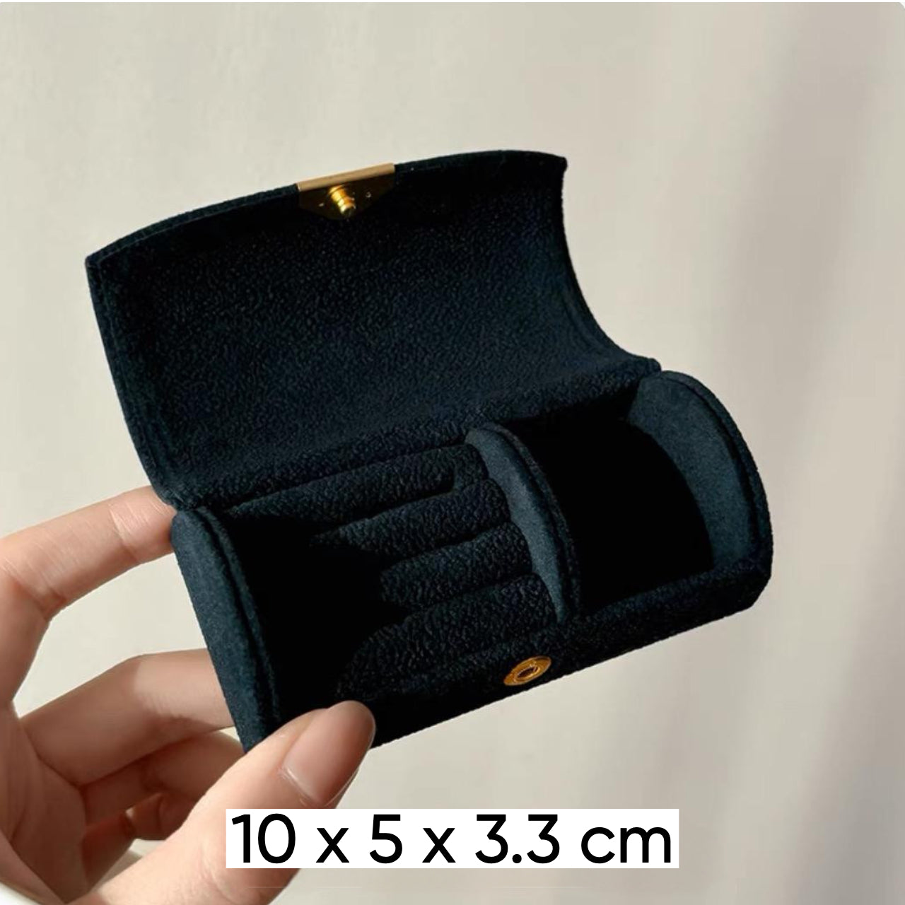 Flip-top Portable Jewelry Organizer