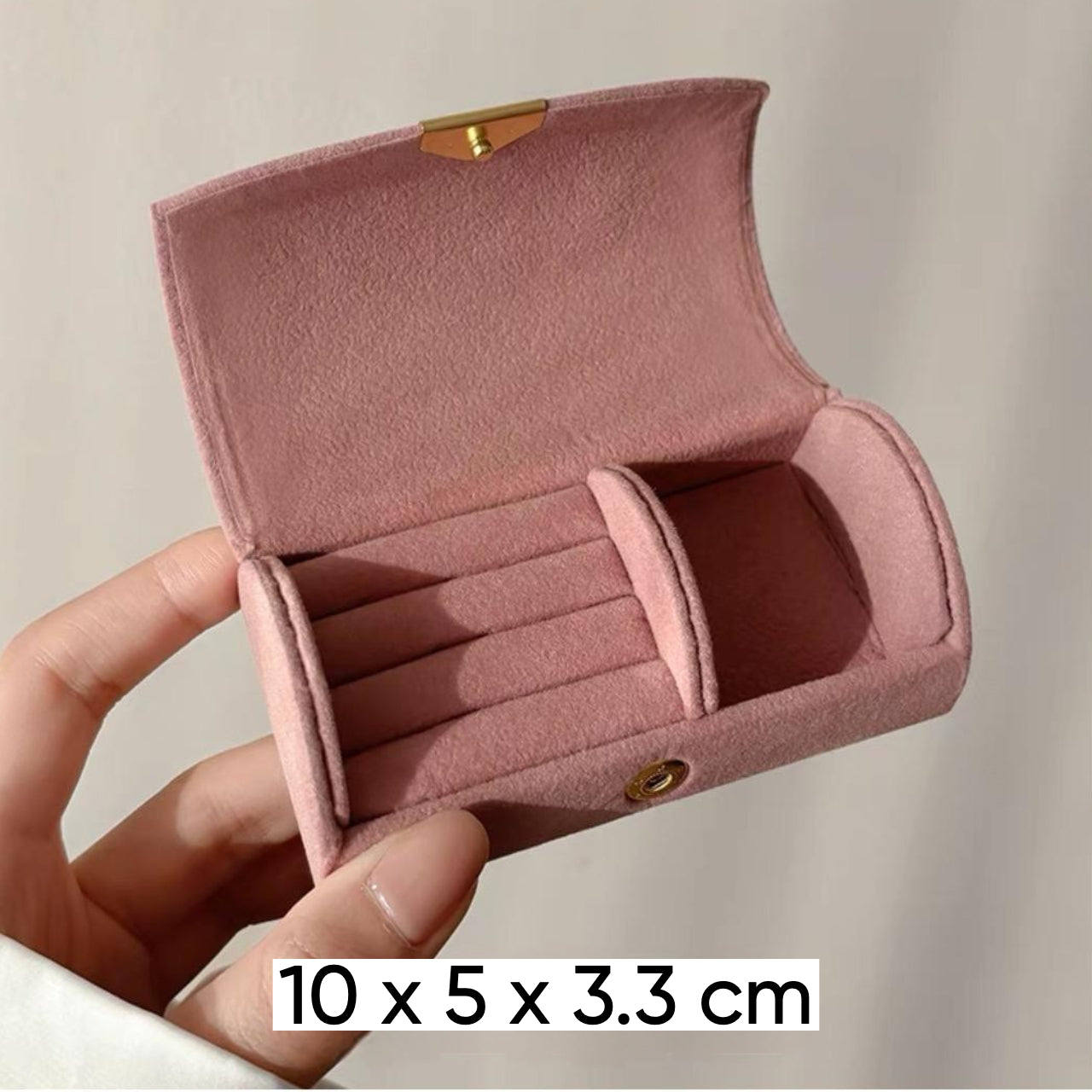Flip-top Portable Jewelry Organizer