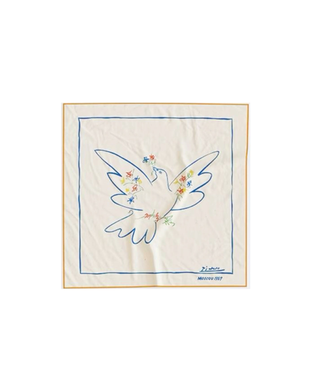 Peace Dove Self-adhesive Travel Organizer